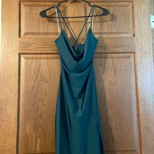 Teal Dress - Medium